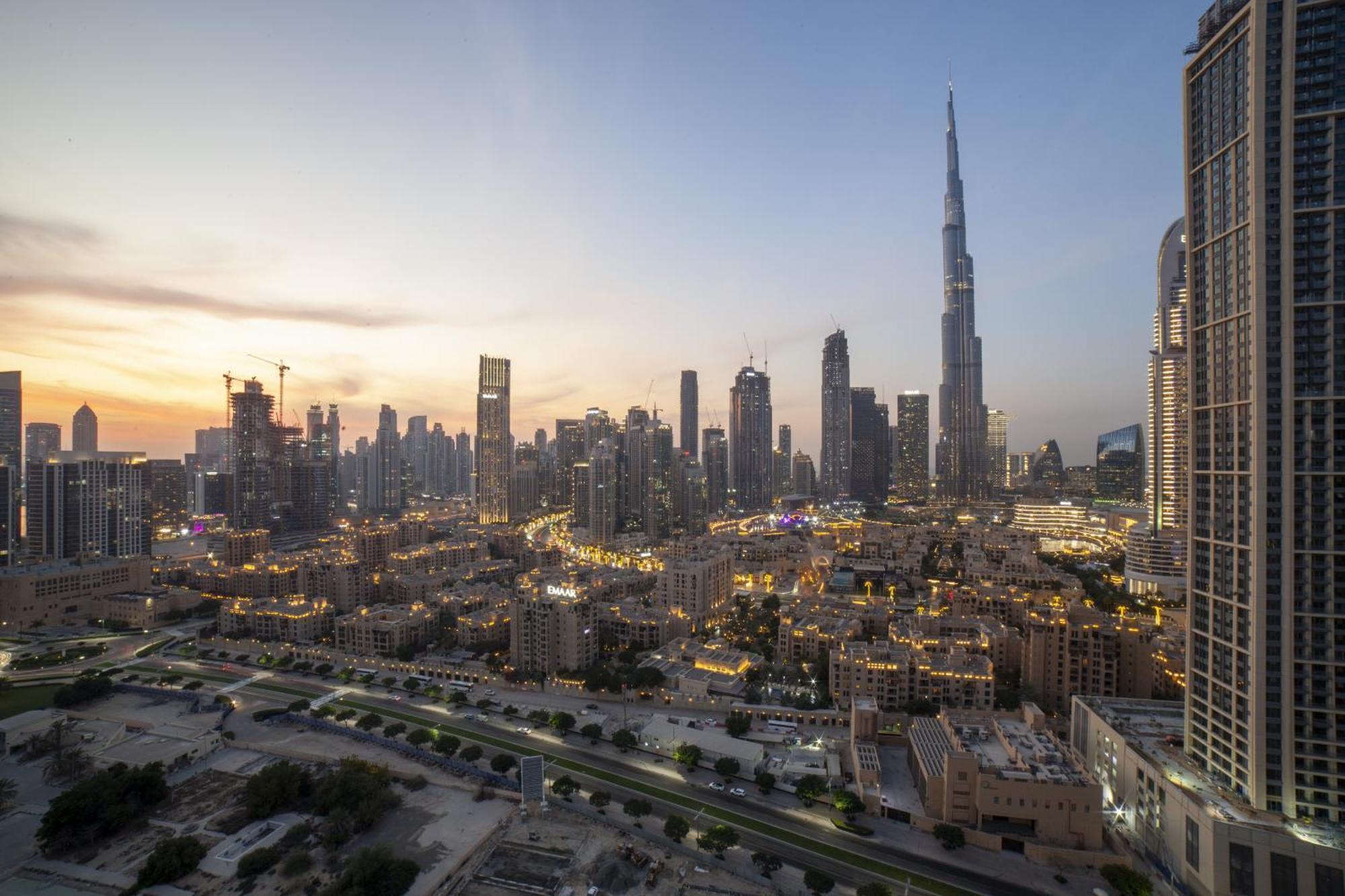 Upgraded Apartment With Stunning Burj Khalifa View 迪拜 外观 照片