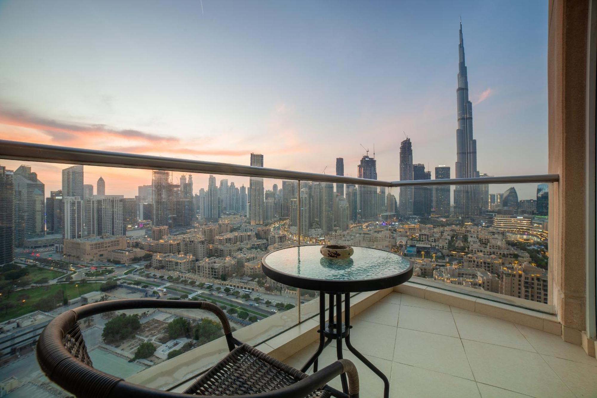 Upgraded Apartment With Stunning Burj Khalifa View 迪拜 外观 照片