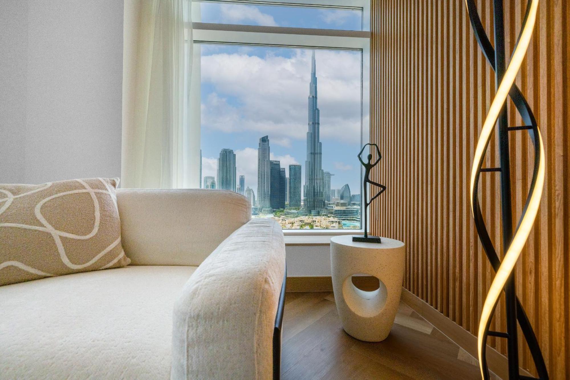 Upgraded Apartment With Stunning Burj Khalifa View 迪拜 外观 照片