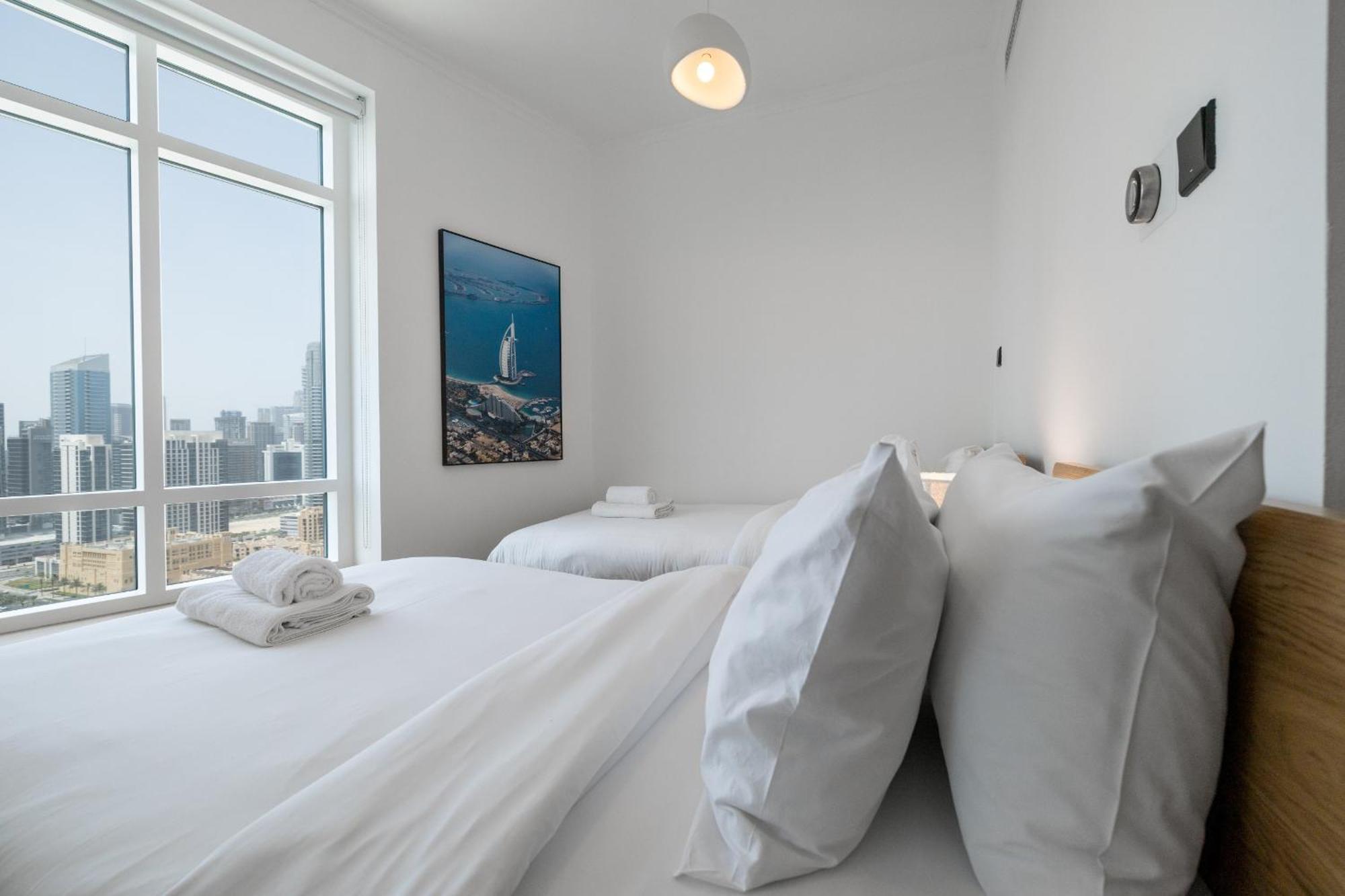 Upgraded Apartment With Stunning Burj Khalifa View 迪拜 外观 照片