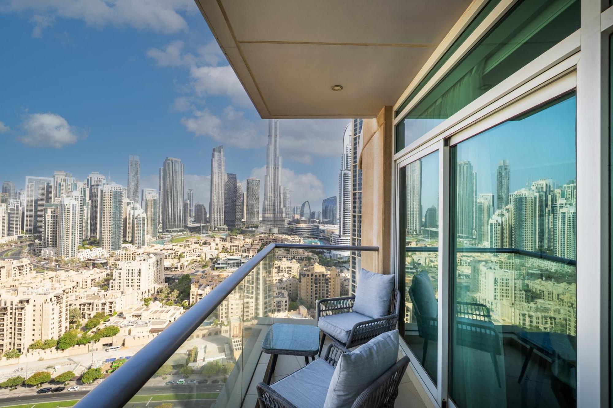 Upgraded Apartment With Stunning Burj Khalifa View 迪拜 外观 照片