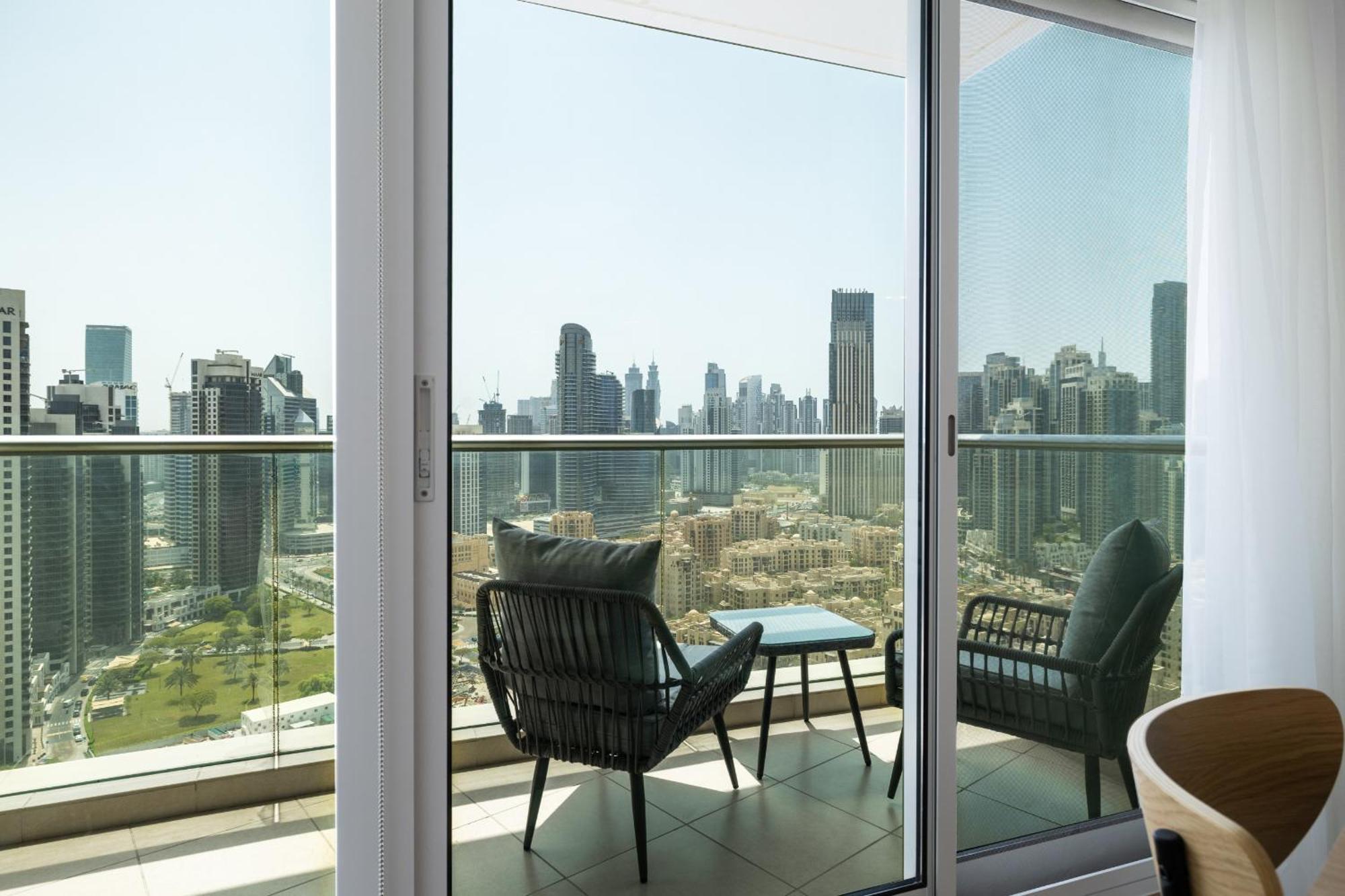 Upgraded Apartment With Stunning Burj Khalifa View 迪拜 外观 照片