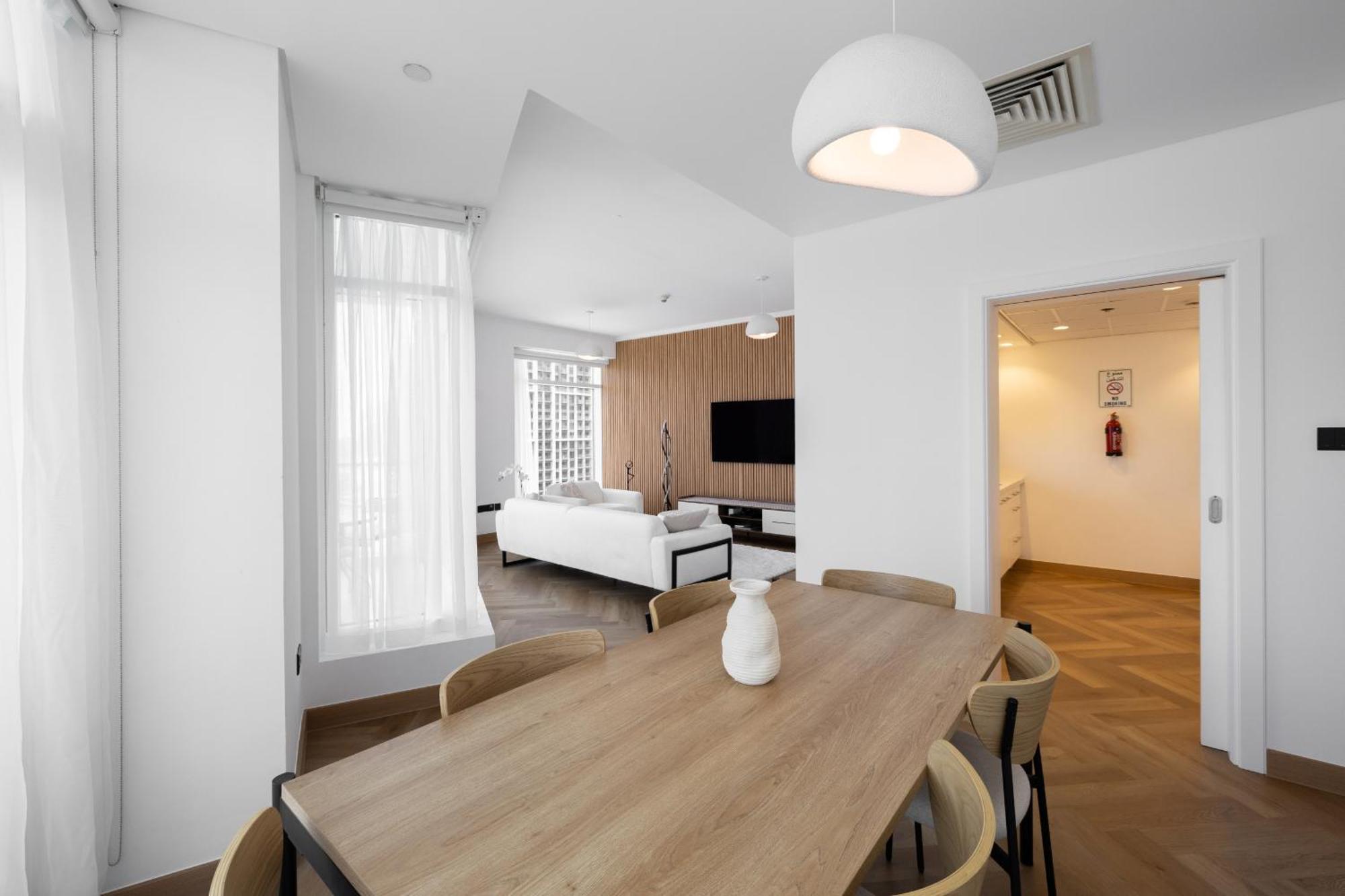 Upgraded Apartment With Stunning Burj Khalifa View 迪拜 外观 照片