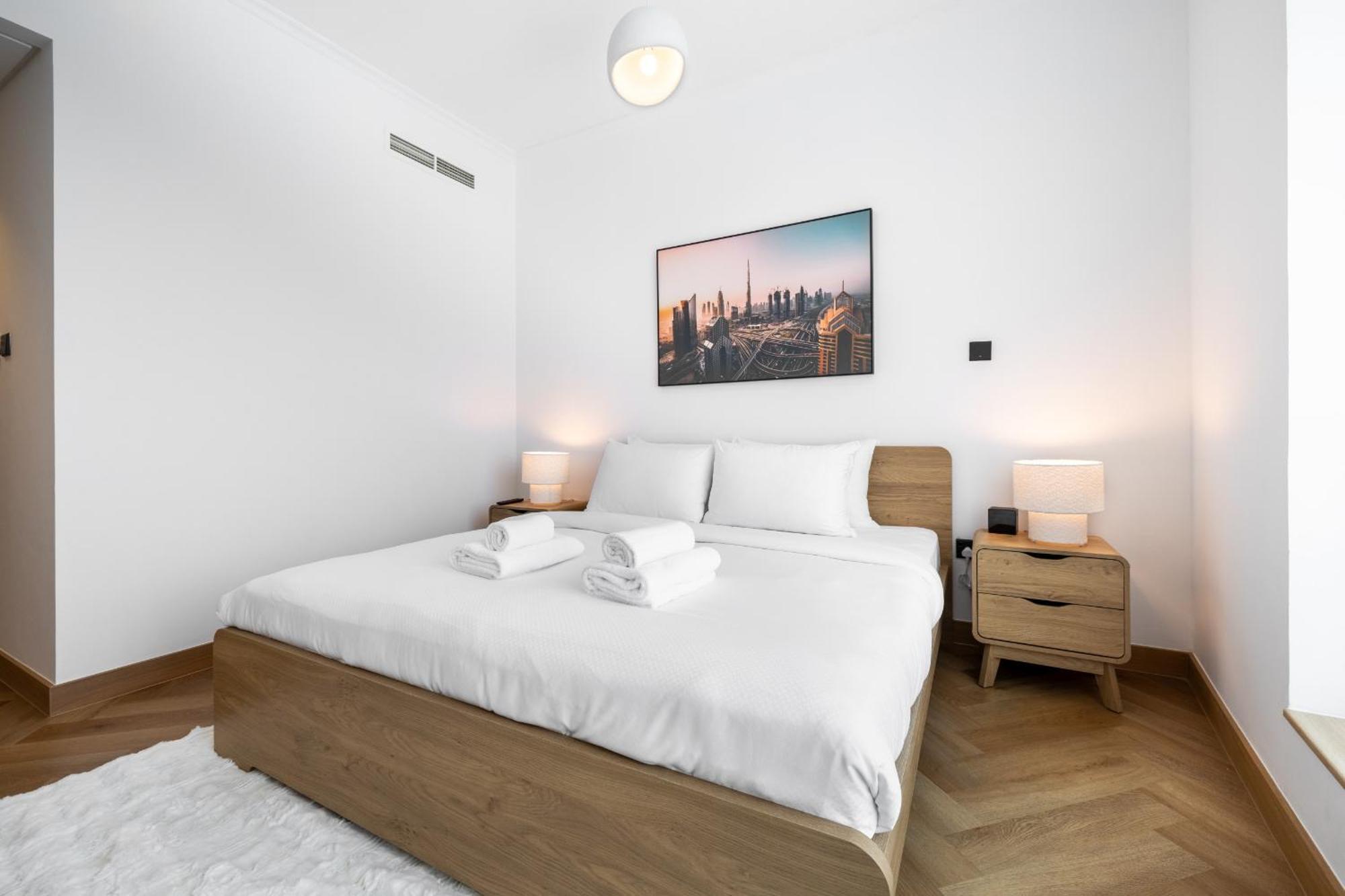 Upgraded Apartment With Stunning Burj Khalifa View 迪拜 外观 照片